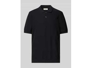 5715574683652 - Relaxed Fit Poloshirt mit Strukturmuster Modell EDWARD