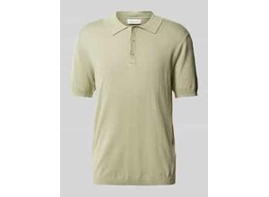 5715574763927 - Slim Fit Poloshirt mit gerippten Abschlüssen Modell KARLO 5715574763927 - Slim Fit Poloshirt mit gerippten Abschlüssen Modell KARLO