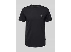 5715574942889 - T-Shirt mit Motiv- und Statement-Stitching Modell JANUS