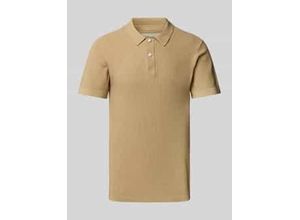 5715574959023 - Regular Fit Poloshirt mit gerippten Abschlüssen Modell AIDEN