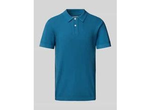 5715574959061 - Regular Fit Poloshirt mit gerippten Abschlüssen Modell AIDEN
