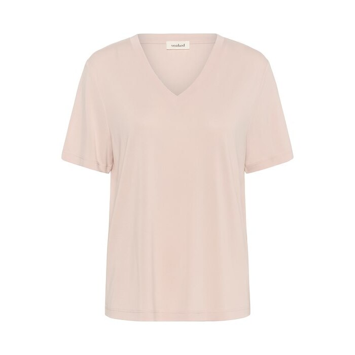 5715575082829 - T-Shirt mit V-Ausschnitt in weiter Passform für Damen Columbine