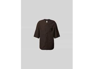 5715575337103 - Regular Fit Freizeithemd in Strick-Optik