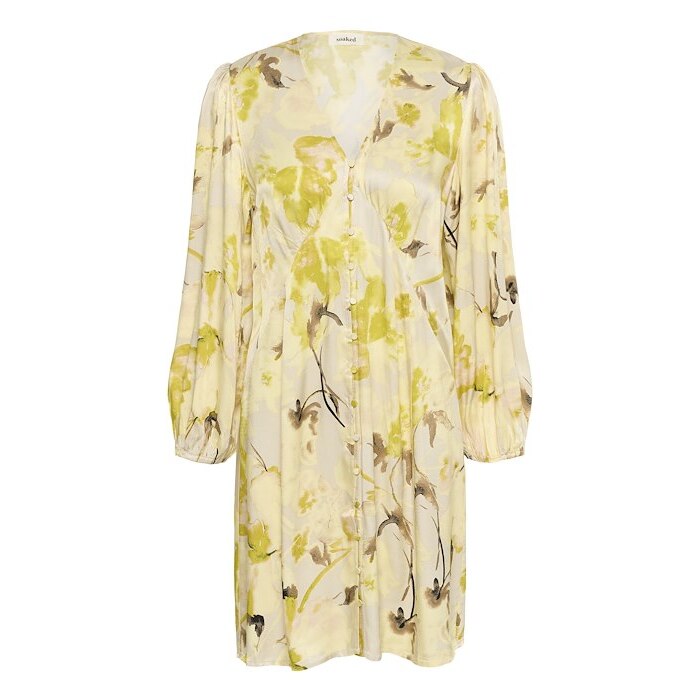 5715575366868 - Damen Langarmkleid mit Print Becca