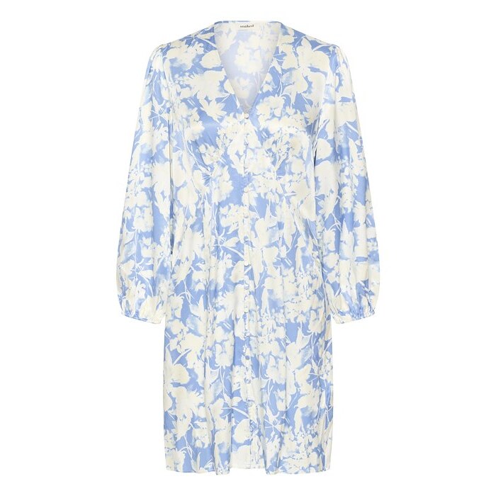 5715575436806 - Damen Langarmkleid mit Print Becca