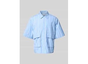 5715575494745 - Relaxed Fit Freizeithemd mit Pattentaschen Modell milfed