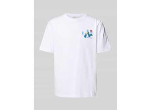 5715575500743 - T-Shirt mit Label-Print Modell Bobby