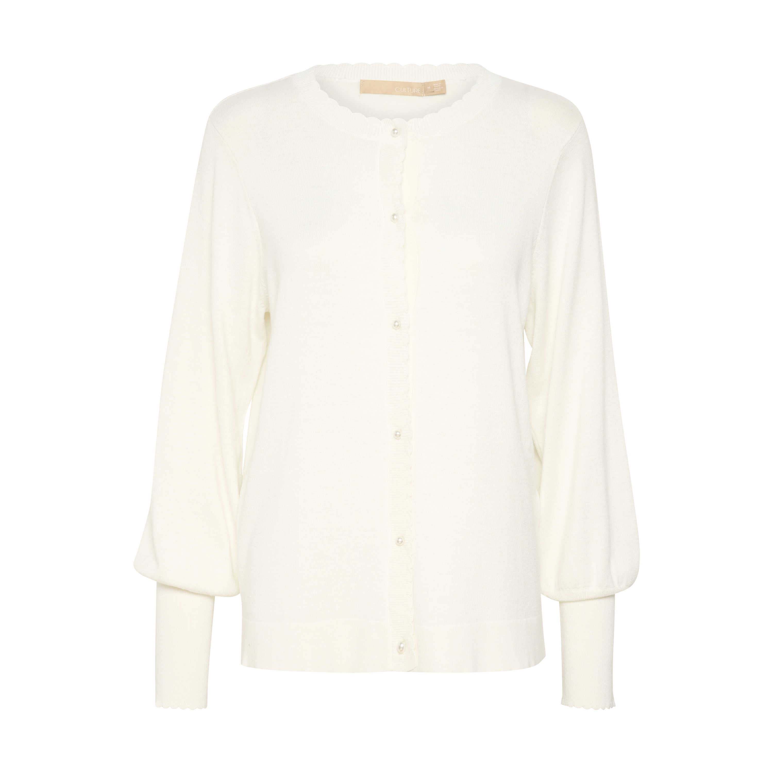 5715576009139 - Gerüschter Cardigan für Damen CULTURE Annemarie 5715576009139 - Gerüschter Cardigan für Damen CULTURE Annemarie