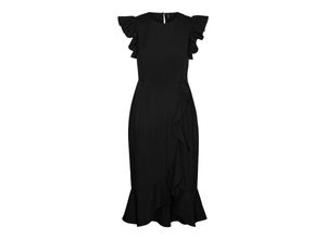 5715600108234 - VERO MODA Maxikleid Freja Black Unifarben Schwarz - Gr S