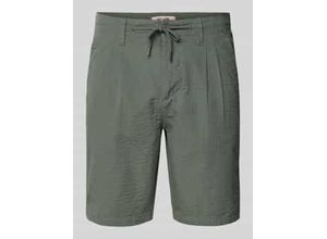 5715600185297 - Regular Fit Shorts mit Strukturmuster Modell LEO LIFE 5715600185297 - Regular Fit Shorts mit Strukturmuster Modell LEO LIFE