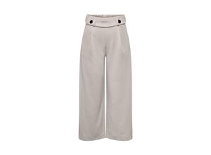 5715600350398 - JDY Culotte JDYGEGGO NEW ANCLE PANTS JRS Moonstruck BLACK BUTTONS Unifarben Grau - Gr S