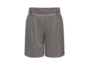 5715600362148 - JDY Shorts JDYBIRDIE GEGGO SHORTS JRS Charcoal Gray MELANGE Unifarben Grau - Gr XS