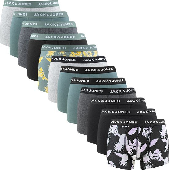 5715601554849 - Jack & Jones 12P Boxershorts dann multi - M 5715601554849 - Jack & Jones 12P Boxershorts dann multi - M
