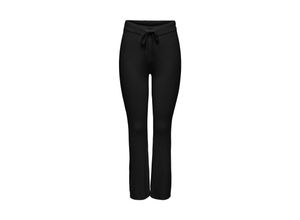 5715601991170 - ONLY Strickhose ONLIBI LIFE MW RIB PANT CC KNT Black Unifarben Schwarz - Gr M