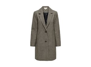 5715602857499 - JDY Kurzmantel JDYFAITHI CHECK COAT OTW QIQ Chateau Gray HOUNDSTOOTH Kariert Grau - Gr M