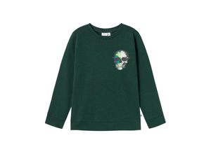 5715603267297 - - Sweatshirt NKMKEBRIAN in pine grove Gr134 140