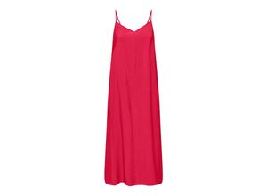 5715603588750 - JDY Midikleid JDYADA S L MIDI DRESS WVN Viva Magenta Unifarben Rot - Gr L