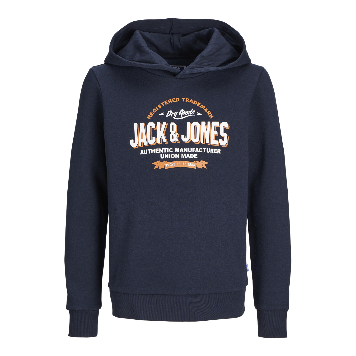 5715603773699 - Sweatshirt mit Kapuze Kragen mit Logo Kind Jack & Jones