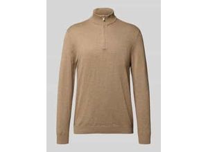5715604305301 - Regular Fit Troyer aus Baumwoll-Viskose-Mix Modell LOUI