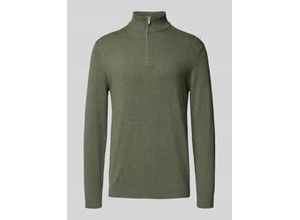 5715604305325 - Regular Fit Troyer aus Baumwoll-Viskose-Mix Modell LOUI 5715604305325 - Regular Fit Troyer aus Baumwoll-Viskose-Mix Modell LOUI