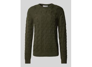 5715604675817 - Strickpullover mit Strukturmuster Modell CALLIS