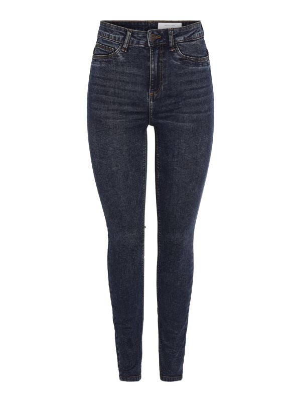 5715605494776 - NMCALLIE HW SKINNY JEAN VI506DB FWD NOOS Jeans dunkelblau in W28L32