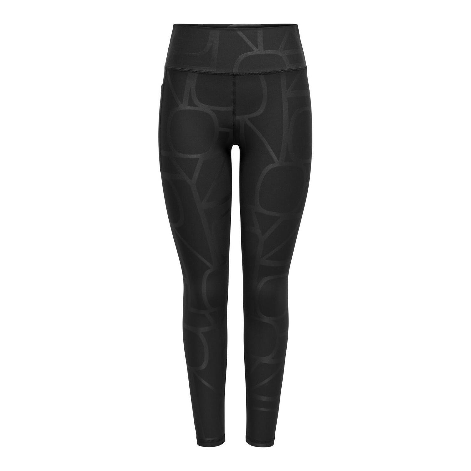 5715605622513 - Leggings mit hoher Taille Damen Only play Font-2 Logo