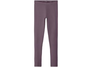 5715605833193 - - Leggings NKFVIVIAN – SOLID in arctic dusk Gr92