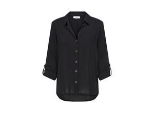 5715606080008 - JDY Hemdbluse JDYLAUREL LIFE L S SHIRT WVN DIA Black Unifarben Schwarz - Gr XS