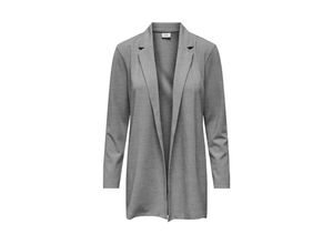 5715606465799 - JDY Longblazer JDYGEGGO L S BLAZER JRS NOOS Medium Grey Melange Unifarben Grau - Gr S