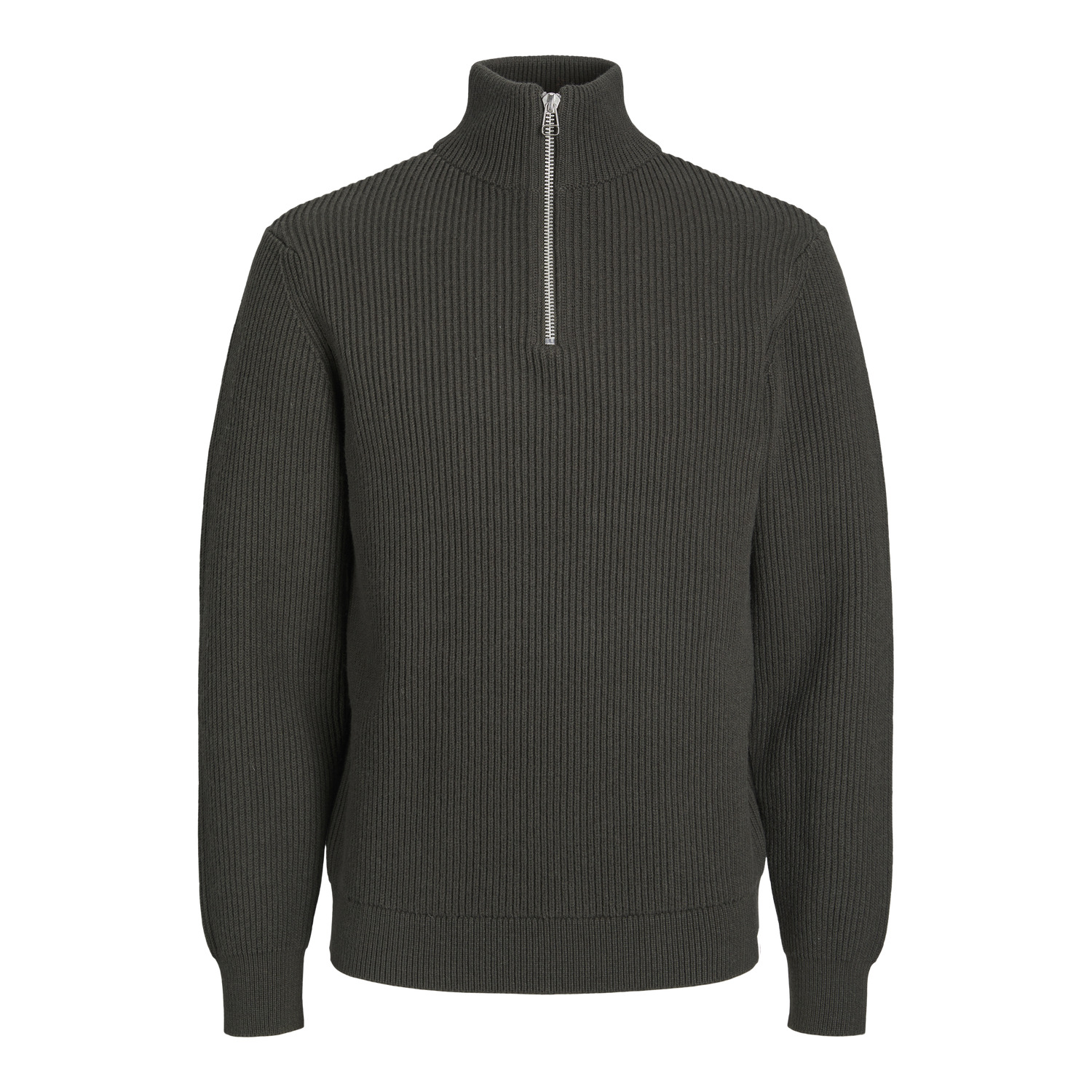 5715607303731 - Strick-Pullover mit halbem Reißverschluss Jack & Jones Walt