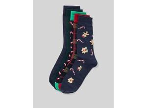 5715607455119 - Socken mit Label-Detail Modell XMAS CANDY im 5er-Pack