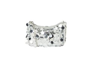 5715607904907 - VERO MODA Umhängetasche VMCALLIE CROSS OVER Silver Colour Unifarben Silber - Gr One Size