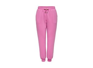 5715608433666 - ONLY Sweathose ONLSCARLETT SATEEN STRING PANT SWT Super Pink Label brooklyn Unifarben Pink - Gr XL