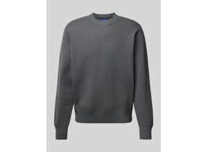 5715608874346 - Strickpullover mit Label-Print Modell VESTERBRO 5715608874346 - Strickpullover mit Label-Print Modell VESTERBRO