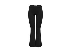 5715609017377 - ONLY Schlupfhose ONLPAIGE HW MEL FLARED PANT PNT Black Unifarben Schwarz - Gr XS x 32