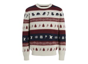 5715610100754 - Jack & Jones Pullover XMAS SNOWBALL Strickpullover R-Neck
