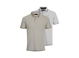 5715610684858 - Jack & Jones Poloshirt Paulos Kurzarmshirt im Doppelpack