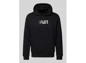 5715611292595 - Hoodie mit Label-Print Modell ECORP