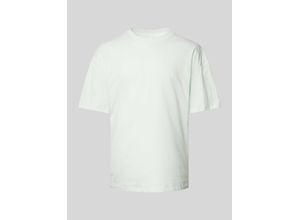 5715612619902 - T-Shirt mit geripptem Rundhalsausschnitt Modell BRADLEY