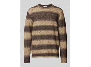 5715615367473 - Strickpullover mit gerippten Abschlüssen Modell RAI