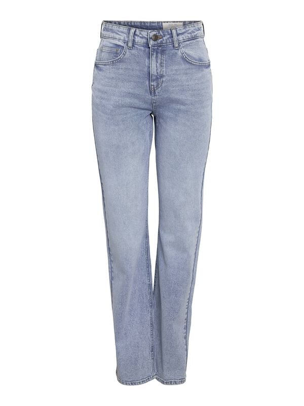 5715615686956 - NMMONICA HW STRAIGHT JEAN AZ359LB NOOS Jeans blau in W28L32