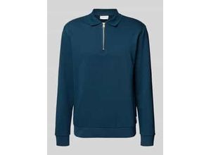 5715651774136 - Relaxed Fit Poloshirt mit Label-Detail