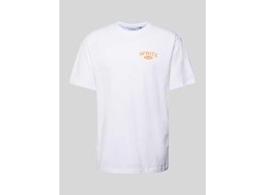 5715670014640 - T-Shirt mit geripptem Rundhalsausschnitt Modell SPRITZ