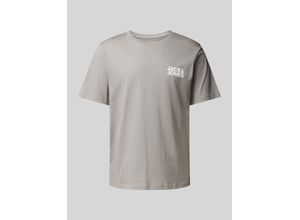 5715671957366 - T-Shirt mit Label-Print Modell ECORP 5715671957366 - T-Shirt mit Label-Print Modell ECORP