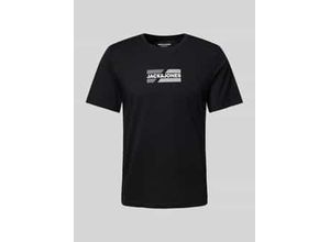 5715671965699 - T-Shirt mit Label-Print Modell CORP