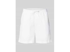 5715671981255 - Regular Fit Shorts mit Strukturmuster Modell JAIDEN MASSIMO