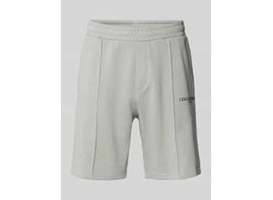 5715672824766 - Regular Fit Sweatshorts mit fixierten Bügelfalten