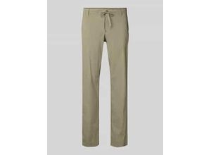 5715673572086 - Slim Fit Hose mit Tunnelzug Modell LERO 5715673572086 - Slim Fit Hose mit Tunnelzug Modell LERO