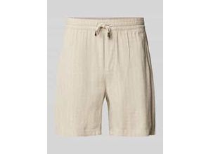 5715674428528 - Loose Fit Shorts aus Viskose-Mix mit Leinen-Anteil Modell TEL 5715674428528 - Loose Fit Shorts aus Viskose-Mix mit Leinen-Anteil Modell TEL